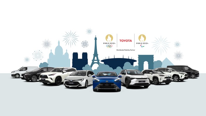 Toyota Hadirkan 3.374 Unit Kendaraan Elektrifikasi untuk Olimpiade Paris 2024