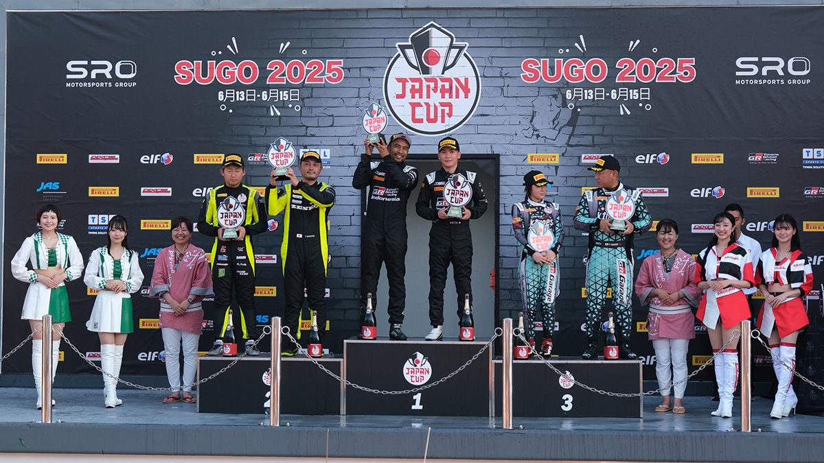 Awali Musim dengan Gemilang, TOYOTA GAZOO Racing Indonesia Menang di Kelas GT4 Japan Cup 2025